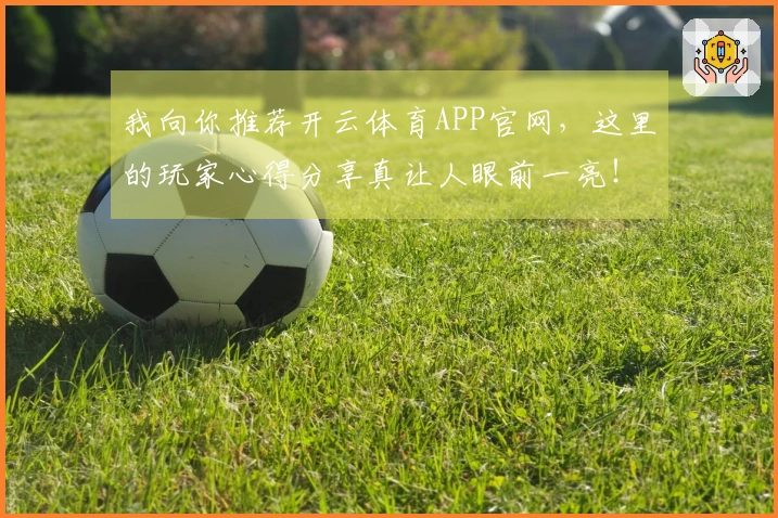 我向你推荐开云体育APP官网，这里的玩家心得分享真让人眼前一亮！